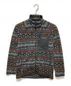 mont-bellモンベル）の古着「クリマプラス 100 プリントジャケット/フリースジャケット」｜ブラック