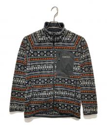 mont-bell（モンベル）の古着「クリマプラス 100 プリントジャケット/フリースジャケット」｜ブラック