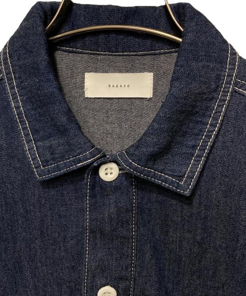 KAGURE（カグレ）kagure (カグレ) デニムプルオーバーシャツ インディゴ サイズ:FREEの古着・服飾アイテム