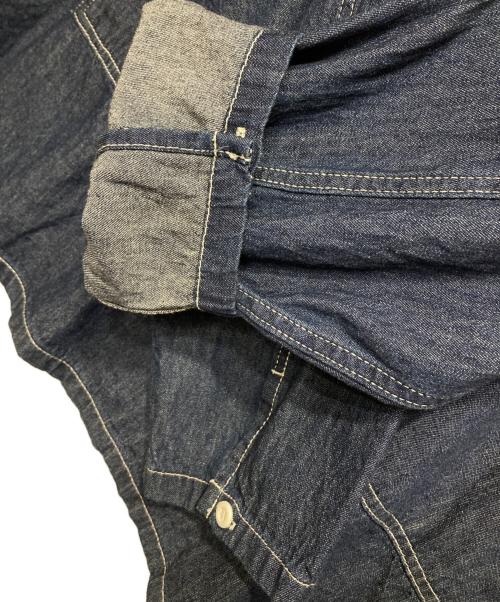 KAGURE（カグレ）kagure (カグレ) デニムプルオーバーシャツ インディゴ サイズ:FREEの古着・服飾アイテム
