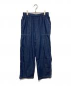 KAGUREカグレ）の古着「デニムボリュームパンツ」｜インディゴ