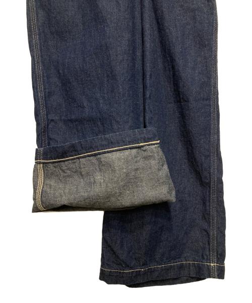 KAGURE（カグレ）kagure (カグレ) デニムボリュームパンツ インディゴ サイズ:FREEの古着・服飾アイテム