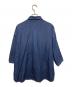 kagure (カグレ) コットンリネンデニムハーフスリーブシャツ インディゴ サイズ:FREE：10000円