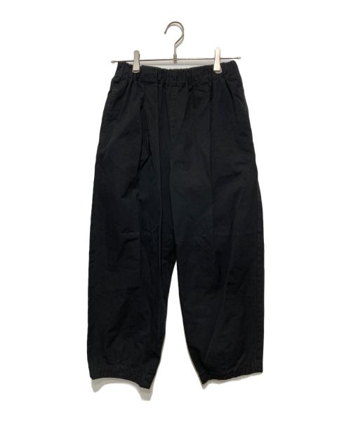 KAGURE（カグレ）KAGURE (カグレ) コットンクロップドパンツ ブラック サイズ:FREE 未使用品の古着・服飾アイテム