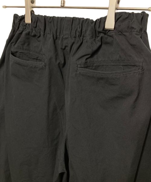 KAGURE（カグレ）KAGURE (カグレ) コットンクロップドパンツ ブラック サイズ:FREE 未使用品の古着・服飾アイテム