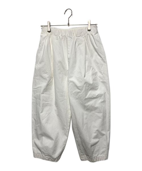KAGURE（カグレ）kagure (カグレ) コットンクロップドパンツ ホワイト サイズ:FREEの古着・服飾アイテム