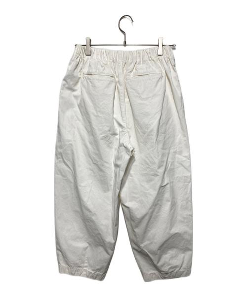 KAGURE（カグレ）kagure (カグレ) コットンクロップドパンツ ホワイト サイズ:FREEの古着・服飾アイテム