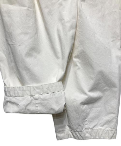 KAGURE（カグレ）kagure (カグレ) コットンクロップドパンツ ホワイト サイズ:FREEの古着・服飾アイテム