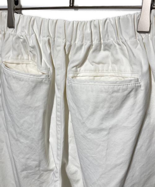 KAGURE（カグレ）kagure (カグレ) コットンクロップドパンツ ホワイト サイズ:FREEの古着・服飾アイテム