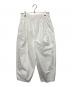 kagure（カグレ）の古着「コットンクロップドパンツ」｜ホワイト