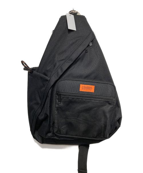 UNIVERSAL OVERALL（ユニバーサルオーバーオール）UNIVERSAL OVERALL (ユニバーサルオーバーオール) ワンショルダーボディワラバッグ ブラック 未使用品の古着・服飾アイテム