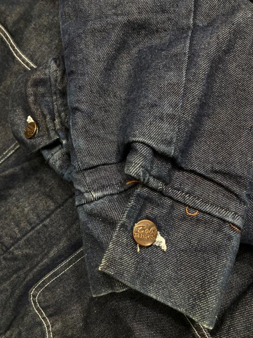 Bob Barker（ボブバーカー）Bob Barker (ボブバーカー) 裏地ブランケットカバーオール インディゴ サイズ:Mの古着・服飾アイテム