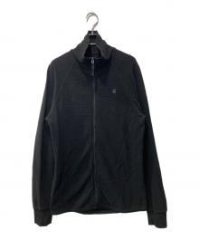 G-STAR RAW（ジースターロゥ）の古着「ジップアップジャケット」｜ブラック