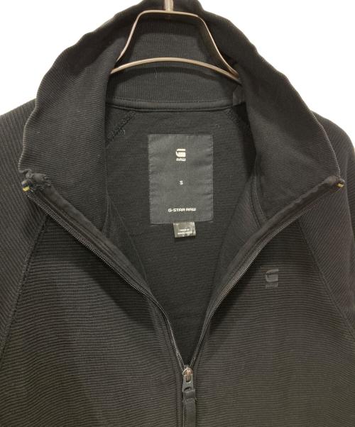 G-STAR RAW（ジースターロゥ）G-STAR RAW (ジースターロゥ) ジップアップジャケット ブラック サイズ:Sの古着・服飾アイテム
