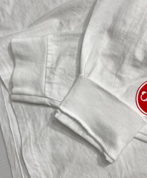 SUPREME（シュプリーム）Supreme (シュプリーム) Castelli (カステリ) SpongeBob Castelli Racing L/S Te ホワイト サイズ:Lの古着・服飾アイテム