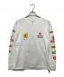 Supreme（シュプリーム）の古着「SpongeBob Castelli Racing L/S Te」｜ホワイト