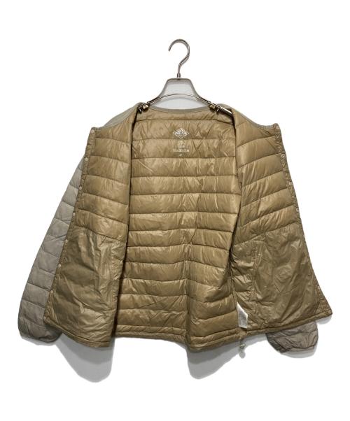 DANTON（ダントン）DANTON (ダントン) インナーダウンジャケット ベージュ サイズ:42の古着・服飾アイテム