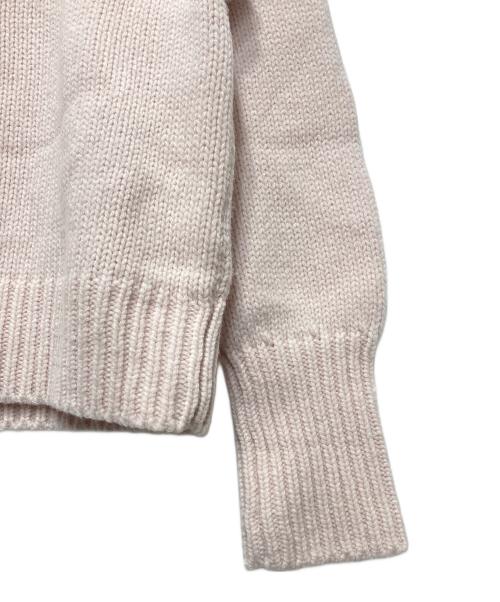 GALERIE VIE（ギャルリーヴィー）GALERIE VIE (ギャルリーヴィー) ファインウール レイヤードプルオーバー ライトピンク サイズ:Fの古着・服飾アイテム