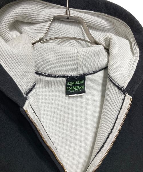 CAMBER（キャンバー）CAMBER (キャンバー) 裏サーマルジップパーカー ブラック サイズ:Ｍの古着・服飾アイテム