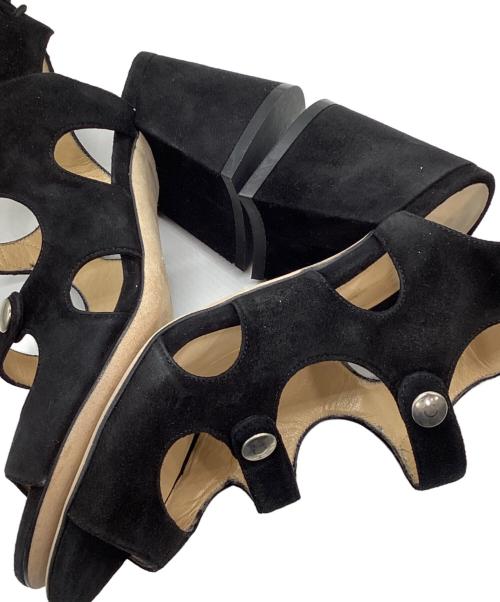 merlyn shoes（マーリンシューズ）merlyn shoes (マーリンシューズ) グラディエーターサンダル ブラック サイズ:36の古着・服飾アイテム