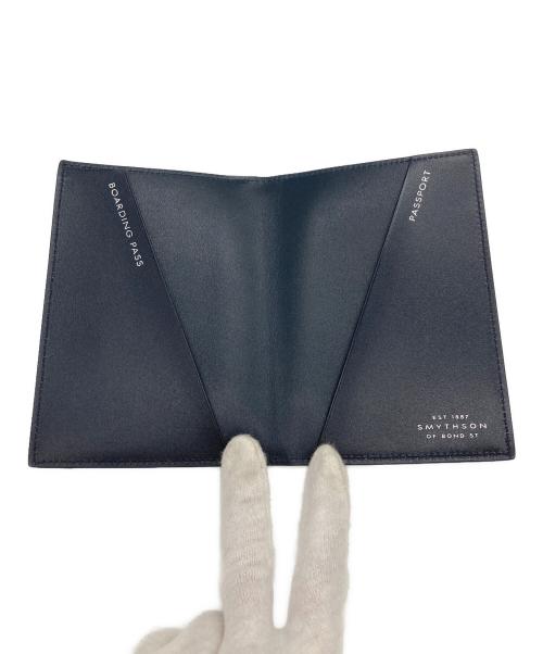 SMYTHSON（スマイソン）SMYTHSON (スマイソン) パスポートケース ネイビーの古着・服飾アイテム
