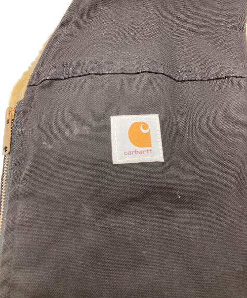 CarHartt（カーハート）CarHartt (カーハート) 裏ボア ダックベスト ブラック サイズ:2XLの古着・服飾アイテム