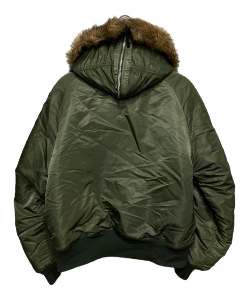 ALPHA（アルファ）ALPHA (アルファ) N-2Bフライトジャケット カーキ サイズ:XLの古着・服飾アイテム
