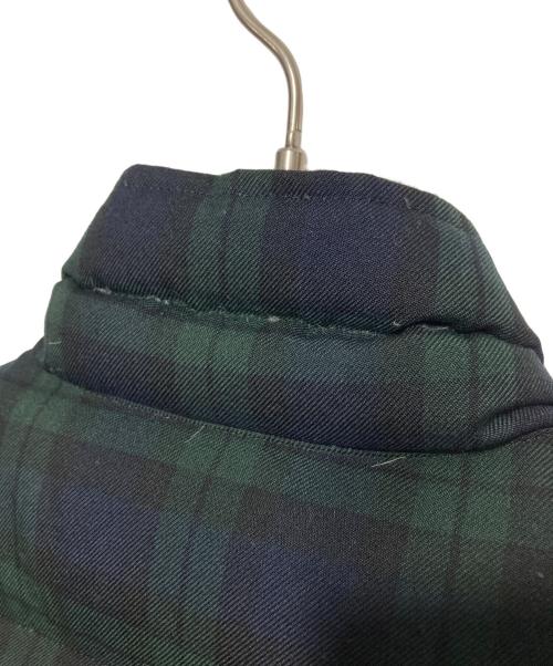 BURBERRY BLACK LABEL（バーバリーブラックレーベル）BURBERRY BLACK LABEL (バーバリーブラックレーベル) リバーシブルダウンベスト ネイビー×カーキ サイズ:Lの古着・服飾アイテム