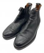 BELSTAFFベルスタッフ）の古着「サイドゴアブーツ」｜ブラック