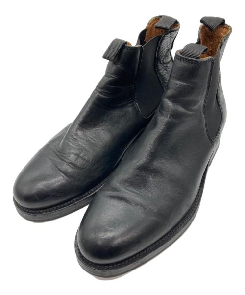 BELSTAFF（ベルスタッフ）BELSTAFF (ベルスタッフ) サイドゴアブーツ ブラック サイズ:US9の古着・服飾アイテム