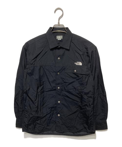 THE NORTH FACE（ザ ノース フェイス）THE NORTH FACE (ザ ノース フェイス) L/S NUPTSE SHIRT/ロングスリーブ ヌプシ シャツ ブラック サイズ:Sの古着・服飾アイテム
