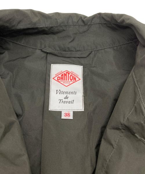 DANTON（ダントン）DANTON (ダントン) ポリエステルマイクロタフタ ハーフコート オリーブ サイズ:38の古着・服飾アイテム