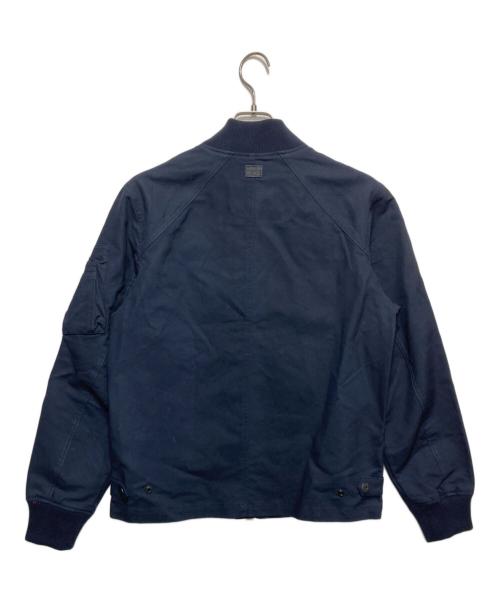 G-STAR RAW（ジースターロゥ）G-STAR RAW (ジースターロゥ) Stadial Bomber Jacket ネイビー サイズ:Sの古着・服飾アイテム