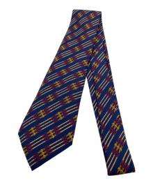 HERMES（エルメス）の古着「シルクネクタイ」｜ネイビー