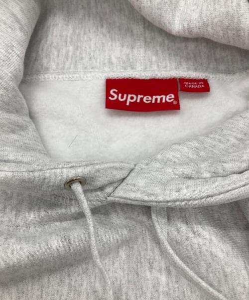 SUPREME（シュプリーム）SUPREME (シュプリーム) Tonal Embroidered Hooded Sweatshirt ライトグレー サイズ:Lの古着・服飾アイテム