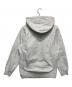 SUPREME (シュプリーム) Tonal Embroidered Hooded Sweatshirt ライトグレー サイズ:L：10000円