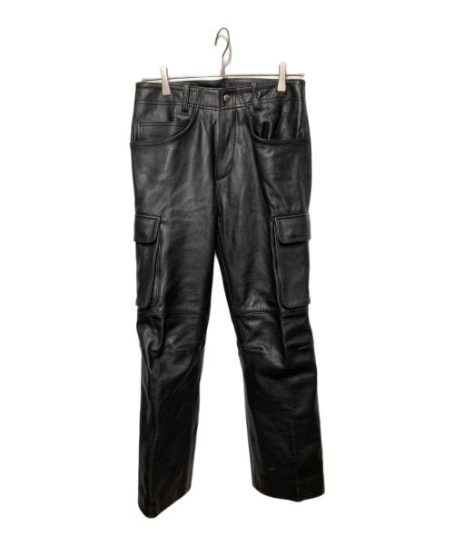 THE DEGNER CLASSIC BRAND（ザ・デグナー・クラシック・ブランド）the DEGNER CLASSIC BRAND (デグナークラシックブランド) レザーパンツ ブラック サイズ:Mの古着・服飾アイテム