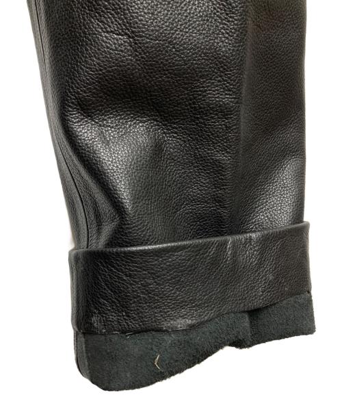 THE DEGNER CLASSIC BRAND（ザ・デグナー・クラシック・ブランド）the DEGNER CLASSIC BRAND (デグナークラシックブランド) レザーパンツ ブラック サイズ:Mの古着・服飾アイテム