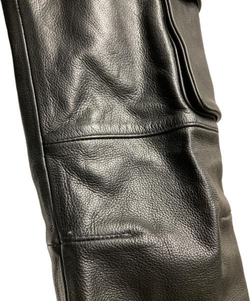 THE DEGNER CLASSIC BRAND（ザ・デグナー・クラシック・ブランド）the DEGNER CLASSIC BRAND (デグナークラシックブランド) レザーパンツ ブラック サイズ:Mの古着・服飾アイテム