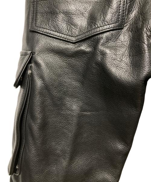 THE DEGNER CLASSIC BRAND（ザ・デグナー・クラシック・ブランド）the DEGNER CLASSIC BRAND (デグナークラシックブランド) レザーパンツ ブラック サイズ:Mの古着・服飾アイテム