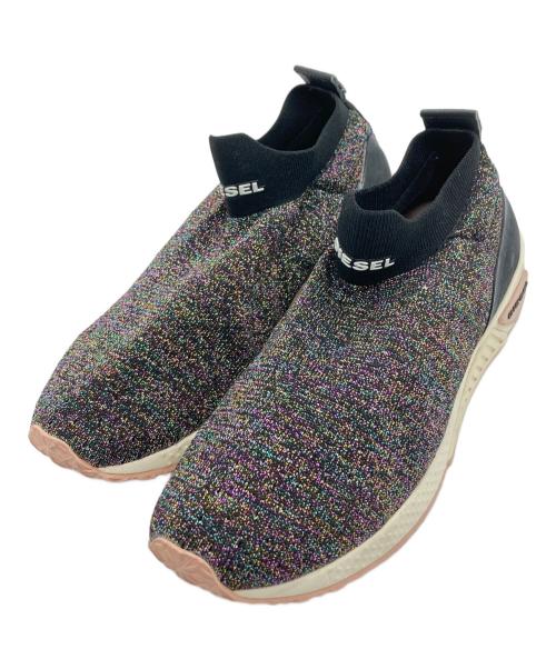 DIESEL（ディーゼル）DIESEL (ディーゼル) ローカットスニーカー マルチカラー サイズ:24.5の古着・服飾アイテム