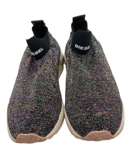 DIESEL（ディーゼル）DIESEL (ディーゼル) ローカットスニーカー マルチカラー サイズ:24.5の古着・服飾アイテム