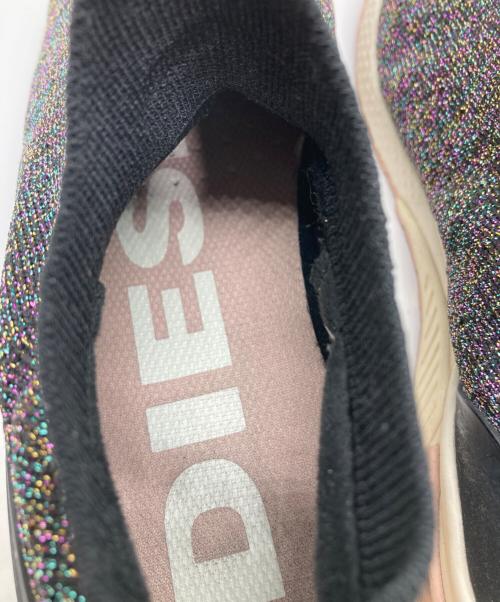 DIESEL（ディーゼル）DIESEL (ディーゼル) ローカットスニーカー マルチカラー サイズ:24.5の古着・服飾アイテム