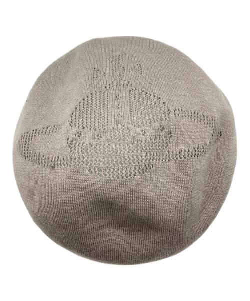 Vivienne Westwood（ヴィヴィアンウエストウッド）Vivienne Westwood (ヴィヴィアンウエストウッド) サマーベレー帽 ベージュの古着・服飾アイテム