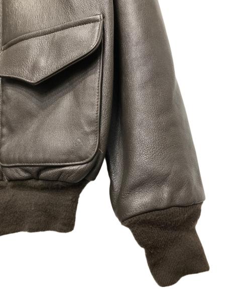 COCKPIT USA（コックピットユーエスエー）cockpit USA (コックピットユーエスエー) TYPE A-2 レザージャケット ブラウン サイズ:Ⅼの古着・服飾アイテム