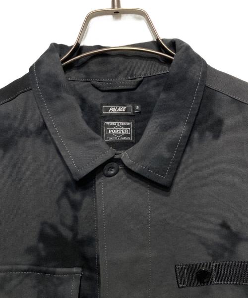 PALACE（パレス）PALACE (パレス) PORTER (ポーター) JACKET & POCKET BAG グレー サイズ:Sの古着・服飾アイテム