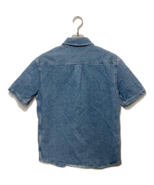COACH（コーチ）COACH (コーチ) ショート スリーブ デニム シャツ インディゴ サイズ:Sの古着・服飾アイテム