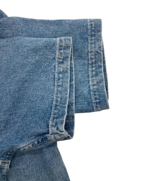 COACH（コーチ）COACH (コーチ) ショート スリーブ デニム シャツ インディゴ サイズ:Sの古着・服飾アイテム