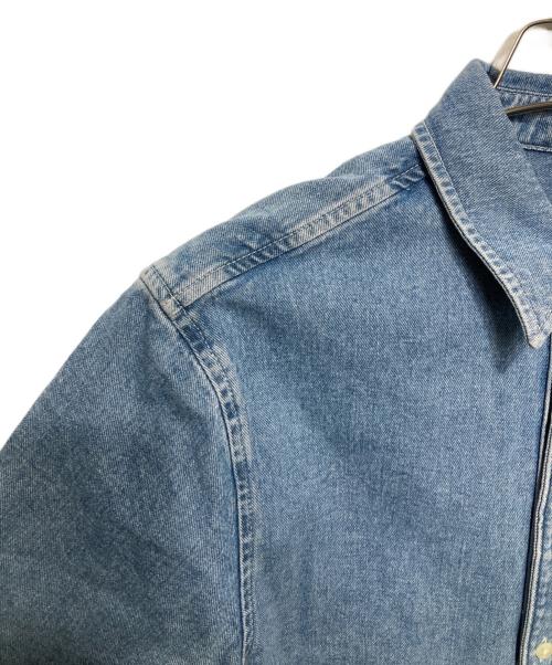 COACH（コーチ）COACH (コーチ) ショート スリーブ デニム シャツ インディゴ サイズ:Sの古着・服飾アイテム