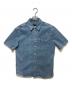 COACH（コーチ）の古着「ショート スリーブ デニム シャツ」｜インディゴ